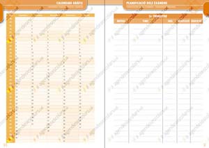 Interior de les agendes escolars en català