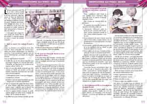 Interior de les agendes escolars en català